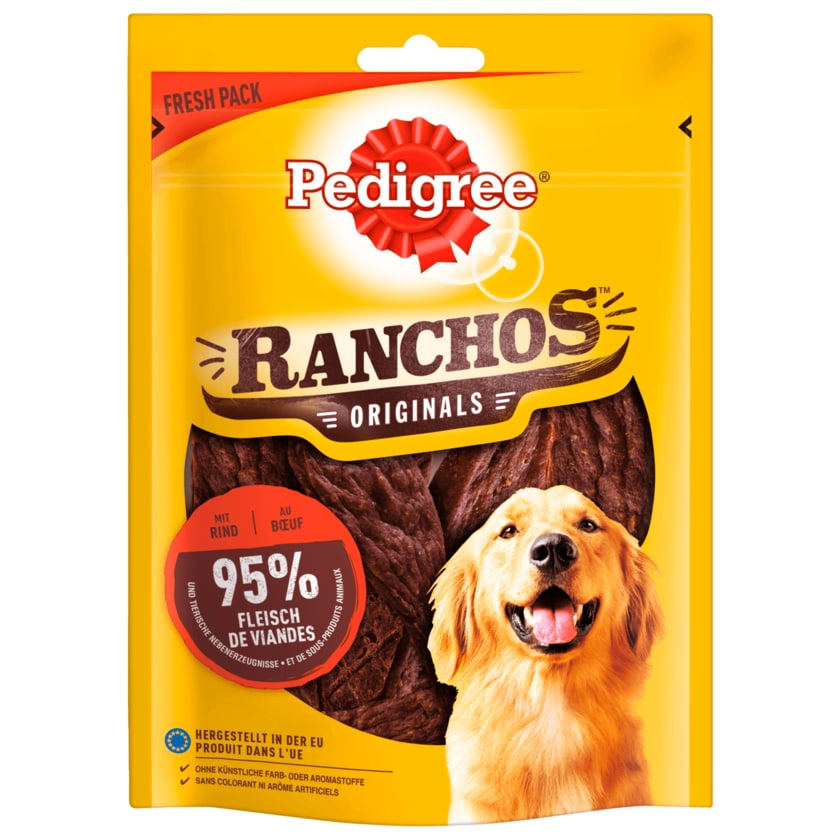 Pedigree Hundesnack Ranchos mit Rind 70g